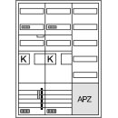 Hager ZB33SET25LK Komplettschrank universZ 2ZP BKE-I APZ...