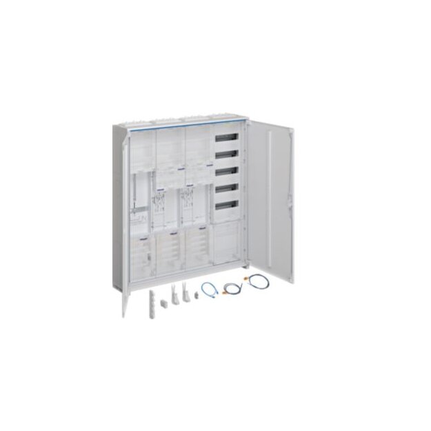 Hager ZB34SET25LK Komplettschrank universZ 2ZP 1 SG BKE-I APZ VT5 4F