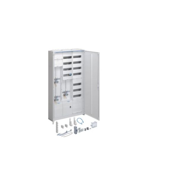 Hager ZB533M28C Komplettschrank universZ 2ZP 1SG APZ VT7 für WärmeP 3F ESA ZY70MS