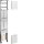 Hager ZH52XL Reservefeld universZ 1350mm 3-polig 2-reihig Reserveplätze mit SaS&PE/N-Klemmen