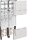 Hager ZK3EN28 Kompletfeld universZ 3ZP BKE-I H=1050mm 2-feldig HLAK 3-polig