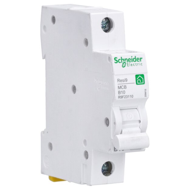 Schneider Electric R9F23110 Leitungsschutzschalter Resi9 1P 10A B Charakteristik 6kA
