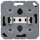 Jung SL561BSW Blind-Abdeckung Schwarz Serie SL