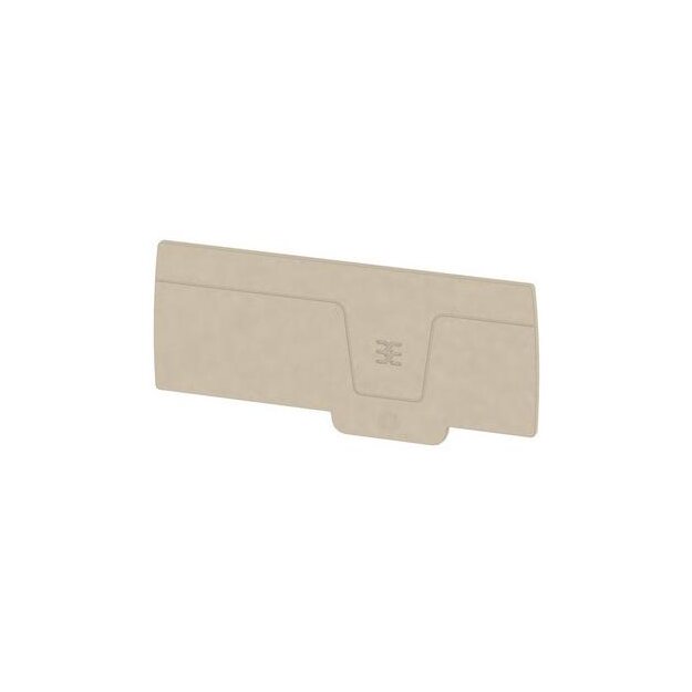 Weidmüller 2490530000 Abschlussplatte AEP 3C 10/16 AEP3C1016
