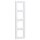 Jung A5584BFWW 4fach Rahmen A 550 (Thermoplast bruchsicher) Alpinweiß Serie A