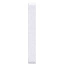 Jung AF581BFWW 1fach Rahmen A flow (Thermoplast bruchsicher) Alpinweiß Serie A