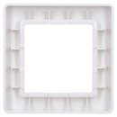 Jung AF581BFWW 1fach Rahmen A flow (Thermoplast bruchsicher) Alpinweiß Serie A