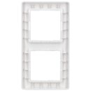 Jung AF582BFWW 2fach Rahmen A flow (Thermoplast bruchsicher) Alpinweiß Serie A