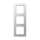 Jung AF583BFAL 3fach Rahmen A flow (Thermoplast bruchsicher) Aluminium Serie A