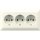 Jung AS523BF Kabel-Kanal-SCHUKO-Steckdose 3fach (Thermoplast bruchsicher) Weiß Serie AS