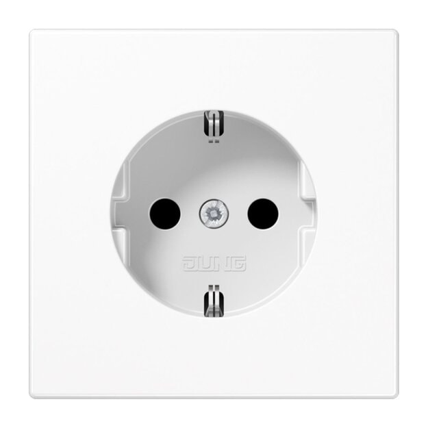 Jung LS1520BFKIWW SCHUKO Steckdose KI Serie LS Alpinweiß