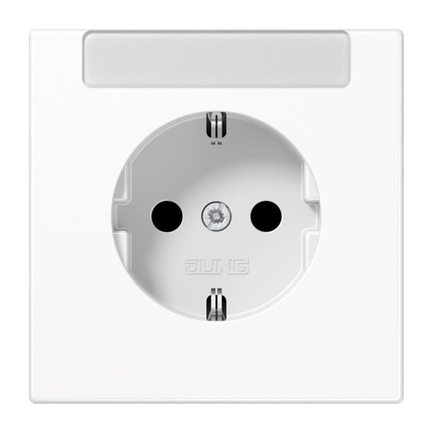 Jung LS1520INAWW SCHUKO® Steckdose NA (Thermoplast bruchsicher) Serie LS Alpinweiß