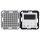 Jung DABA1BTWW Smart Radio DAB+ mit Bluetooth-Set Mono Alpinweiß Serie A / AS