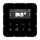Jung DABCDSW Smart Radio DAB+ Schwarz Serie CD