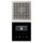 Jung DABES1BT Smart Radio DAB+ mit Bluetooth-Set Mono Edelstahl