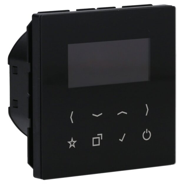 Jung DABLSBTSW Smart Radio DAB+ mit Bluetooth Schwarz Serie LS