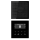 Jung DABLS1BTSW Smart Radio DAB+ mit Bluetooth-Set Mono Schwarz Serie LS