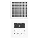 Jung DABLS1BTWW Smart Radio DAB+ mit Bluetooth Set Mono Alpinweiß Serie LS