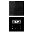 Jung DABLS1SW Smart Radio DAB+ Set Mono Schwarz