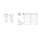 Mennekes CEE Kupplung 5 polig 400V 16A 14522 IP54 6h PowerTOP Xtra S