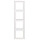 Jung AS584WW Rahmen 4fach (Duroplast) Alpinweiß Serie AS