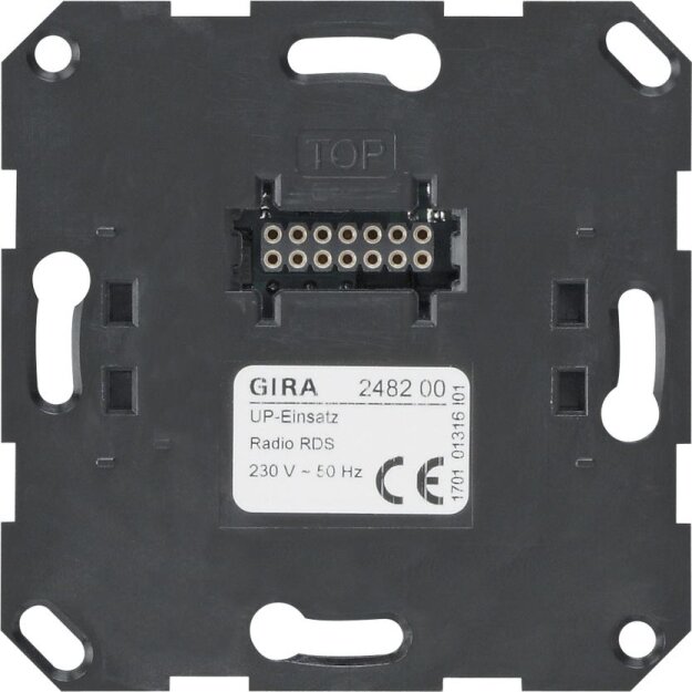 Gira 248200 Einsatz UP-Radio RDS Elektronik