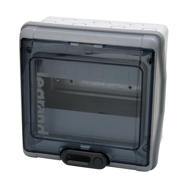 Legrand 601978 Feuchtraumverteiler Plexo³ Aufputz IP65-IK09 1-reihig 8 Module