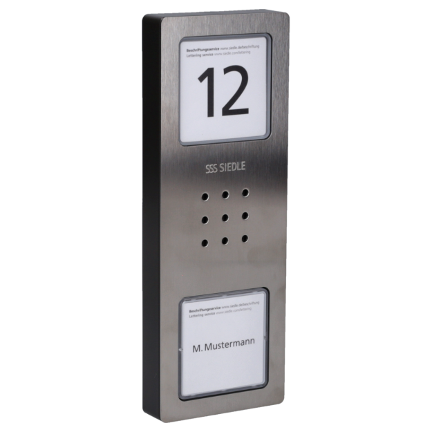 Siedle CA 850-1 Audio-Türstation 210008733 Edelstahl gebürstet