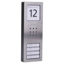 Siedle CA 850-4 Audio-Türstation 210008735 Edelstahl gebürstet