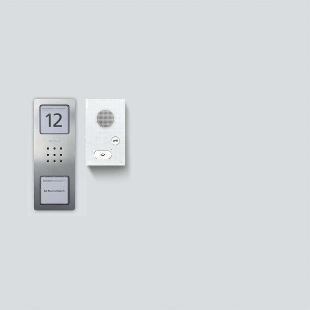 Siedle SET CAB 850-1 E/W Audio-Set 210008742-00 Edelstahl gebürstet