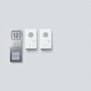Siedle SET CAB 850-2 E/W Audio-Set 210008743-00 Edelstahl...