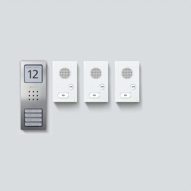 Siedle SET CAB 850-3 E/W Audio-Set 210008744-00 Edelstahl gebürstet