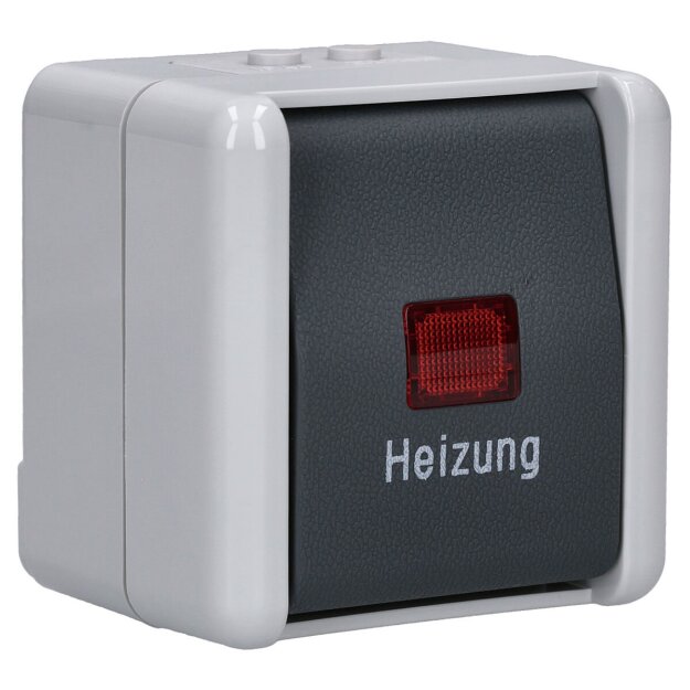 Jung 806HW Heizungsschalter 10 AX 250 V ~ Serie WG Aufputz