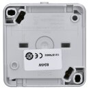 Jung 834W Taster 1-polig 10 AX 250 V ~ Serie WG Aufputz