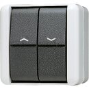 Jung 809VW Jalousie-Wippschalter 10 AX 250 V ~ Serie WG...