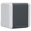 Jung 820W SCHUKO® Aufputz Steckdose mit Klappdeckel Serie WG