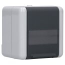 Jung 820NAW SCHUKO® Aufputz Steckdose mit Klappdeckel Serie WG