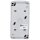 Jung 822W SCHUKO® Aufputz Zweifach-Steckdose senkrecht Serie WG