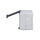 Jung 8220W SCHUKO® Aufputz Zweifach-Steckdose waagerecht Serie WG