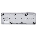 Jung 8230W SCHUKO® Aufputz Dreifach-Steckdose Serie WG