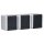 Jung 8230W SCHUKO® Aufputz Dreifach-Steckdose Serie WG