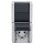 Jung 876W SCHUKO® Aufputz Steckdose mit Wechselschalter
