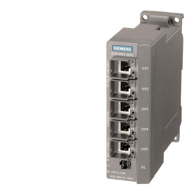 Siemens Indus.Sector Unmanaged 6GK5005-0BA10-1AA3 (1er)