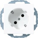 Jung A520-45KIWW SCHUKO-Steckdose 45 Grad Alpinweiß...