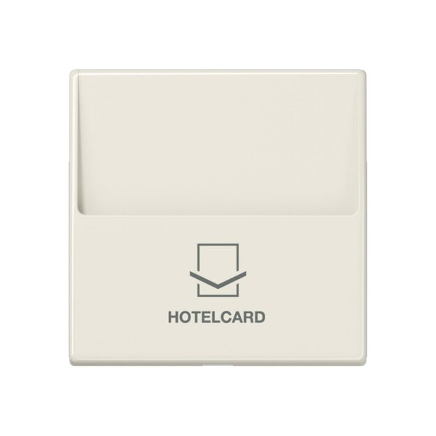 Jung A590CARD Hotelcard-Schalter (Duroplast) Weiß Serie A