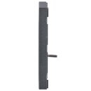 Jung AL2969TAN Abdeckung f. TAE-Anschlussdose (lackiertes Aluminium) Anthrazit Serie LS