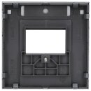 Jung AL2969TAN Abdeckung f. TAE-Anschlussdose (lackiertes Aluminium) Anthrazit Serie LS
