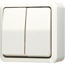 Jung 605A Wippschalter 10 AX 250 V ~ Weiß Serie AP...