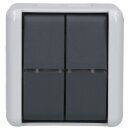Jung 835W Doppel-Taster 10 AX 250 V ~ Serie WG Aufputz