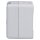 Jung 835W Doppel-Taster 10 AX 250 V ~ Serie WG Aufputz